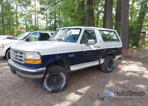1995 Ford Bronco U100 from USA, damaged, VIN 1FMEU15NXSLA12108